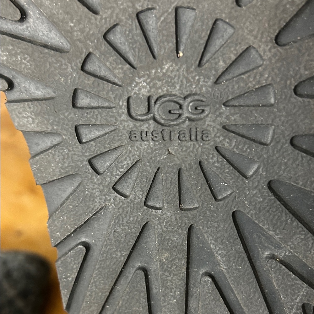 Uggs Cozy Gray Knit Button Boots - Picture 3 of 13